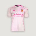 Real Zaragoza – Maillot Extérieur 2025/26 – Rose Pâle – face